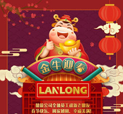 蘭龍工具全体员工祝您新年快乐！